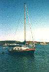 Owned by David Futers, this boat is called Shamgah. This is Persian for Eventide. It is thought that the original owner worked in Persia, (which is now Iran) and commisioned the boat on his return to the UK. Shamgah was built in 1965